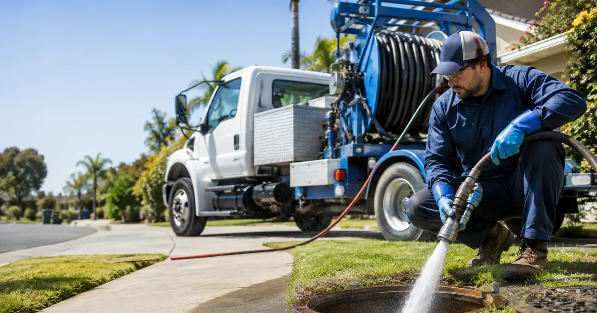 Hydro jet sewer cleaning Oak Park